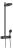 Coloana de dus Hansgrohe Pulsify S 260 2jet EcoSmart, cu baterie termostatata ShowerTablet Select 400, negru mat