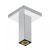 Brat de dus Hansgrohe E de tavan, 10cm, crom