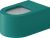 Vas wc suspendat Duravit Millio DuroCast, interior ceramic alb cu HygieneGlaze, turcoaz