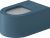 Vas wc suspendat Duravit Millio DuroCast, interior ceramic alb cu HygieneGlaze, albastru mat