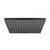 Palarie de dus Hansgrohe Vernis Shape 230 1 jet EcoSmart, negru mat