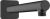 Brat de dus Hansgrohe Vernis Shape 240mm montare pe perete, negru mat