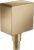 Accesoriu Hansgrohe FixFit Square, bronz periat