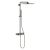 Coloana de dus Grohe Euphoria SmartControl System 310 Cube Duo cu baterie termostatata, brushed hard graphite