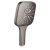 Para de dus Grohe RainShower SmartActive 130 Cube cu 3 jeturi, 9.5 l/min, hard graphite