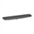 Accesoriu FixFit Combo Hansgrohe Rainfinity 500 cu agatatoare si raft sticla grafit, orientare stanga, negru periat