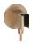 Accesoriu Hansgrohe FixFit S cu agatatoare de dus, bronz periat
