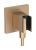 Accesoriu Hansgrohe FixFit E cu agatatoare de dus, bronz periat