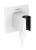 Accesoriu Hansgrohe FixFit E cu agatatoare de dus, alb mat
