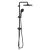 Coloana de dus Grohe Tempesta System 250 3 Flex cu divertor, fara baterie, matte black