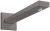 Brat de dus Hansgrohe Rainfinity Square 38.9cm, negru periat