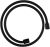 Furtun de dus Hansgrohe Designflex 125cm, negru mat