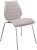 Scaun Kartell Maui Soft Trevira design Vico Magistretti, baza crom, tapiterie Trevira bej