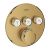 Baterie cada - dus termostatata Grohe Grohtherm SmartControl Round cu 3 functii, montaj incastrat, necesita corp ingropat, brushed cool sunrise