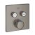 Baterie cada - dus termostatata Grohe Grohtherm SmartControl cu 2 functii, montaj incastrat, necesita corp ingropat, brushed hard graphite