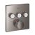 Baterie cada - dus termostatata Grohe Grohtherm SmartControl cu 3 functii, montaj incastrat, necesita corp ingropat, hard graphite