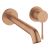 Baterie lavoar Grohe Essence L din 2 elemente, de perete, necesita corp incastrat, brushed warm sunset