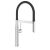Baterie bucatarie Grohe Essence cu pipa flexibila si ProfiSpray, crom