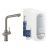 Baterie bucatarie Grohe Blue Home cu pipa L, sistem filtrare, starter kit, brushed hard graphite