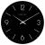 Ceas de perete NeXtime Basic Dome 35cm negru