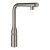 Baterie bucatarie Grohe Essence SmartControl cu dus extractibil, pipa L, brushed hard graphite