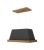 Hota insula Faber Thea EV8 Isola, 750 m3/h intensiv, 80cm, gri inchis mat