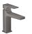 Baterie lavoar Hansgrohe Metropol 110, ventil push-open, negru periat