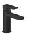 Baterie lavoar Hansgrohe Metropol 110, ventil push-open, negru mat