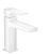 Baterie lavoar Hansgrohe Metropol 110, ventil push-open, alb mat