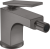 Baterie bideu Axor Citterio, ventil pop-up, brushed black