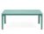 Masuta exterior Nardi Net 60x100cm, h 40cm, verde salice