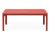 Masuta exterior Nardi Net 60x100cm, h 40cm, rosu corallo