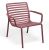 Scaun exterior Nardi Doga Relax rosu marsala