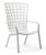 Fotoliu recliner exterior Nardi Folio, alb