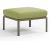 Pouf exterior Nardi Komodo 5, 72x72cm, cadru tortora, perna verde avocado Sunbrella