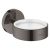 Suport de perete pentru pahar Grohe Essentials, hard graphite
