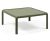 Masuta exterior Nardi Komodo Tavolino, 70x70cm, h32.5cm, verde agave
