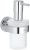 Dozator sapun lichid cu suport de perete Grohe Essentials, crom