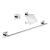 Set accesorii Grohe Start Cube Guest 3-in-1, crom