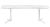 Masa Kartell Multiplo XL design Antonio Citterio, 180x90cm, h75cm, blat cu finisaj marmura, alb