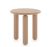 Masuta Kartell Undique Mas design Patricia Urquiola, 48x48x51cm, baza lemn, top MDF, pudra