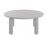 Masuta Kartell Undique Mas design Patricia Urquiola, 85x85x30cm, baza lemn, top MDF, gri