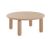 Masuta Kartell Undique Mas design Patricia Urquiola, 85x85x30cm, baza lemn, top MDF, pudra