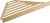 Etajera de colt Hansgrohe AddStoris, bronz periat