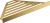 Etajera de colt Hansgrohe AddStoris, gold optic lustruit