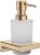 Dispenser sapun lichid Hansgrohe AddStoris, bronz periat