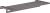 Etajera port prosop Hansgrohe AddStoris 65, negru periat