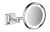 Oglinda cosmetica cu brat Hansgrohe AddStoris x3, 16cm, iluminat LED, crom