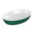 Lavoar tip bol Villeroy & Boch Artis 61x41cm, fara orificiu baterie, fara preaplin, montare pe blat, Forest