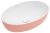 Lavoar tip bol Villeroy & Boch Artis 61x41cm, fara orificiu baterie, fara preaplin, montare pe blat, Powder